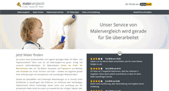 Desktop Screenshot of malervergleich.de